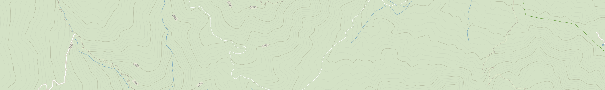 Designing a topo map for search and rescue